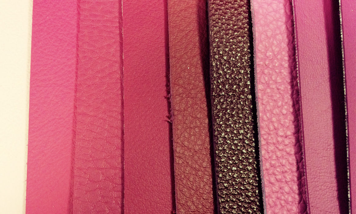 pink car leather, pink upholstery leather