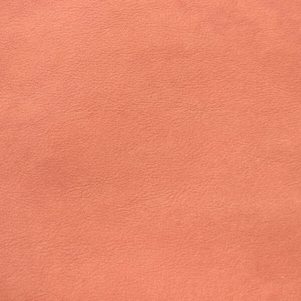 nubuck leather orange