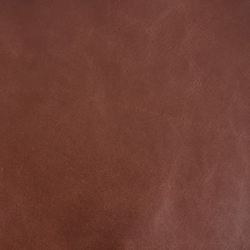 Biodegradable dyed through upholstery leather