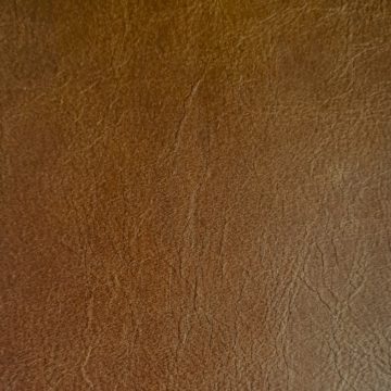 Biodegradable dyed through upholstery leather