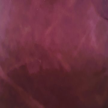 Biodegradable dyed through upholstery leather